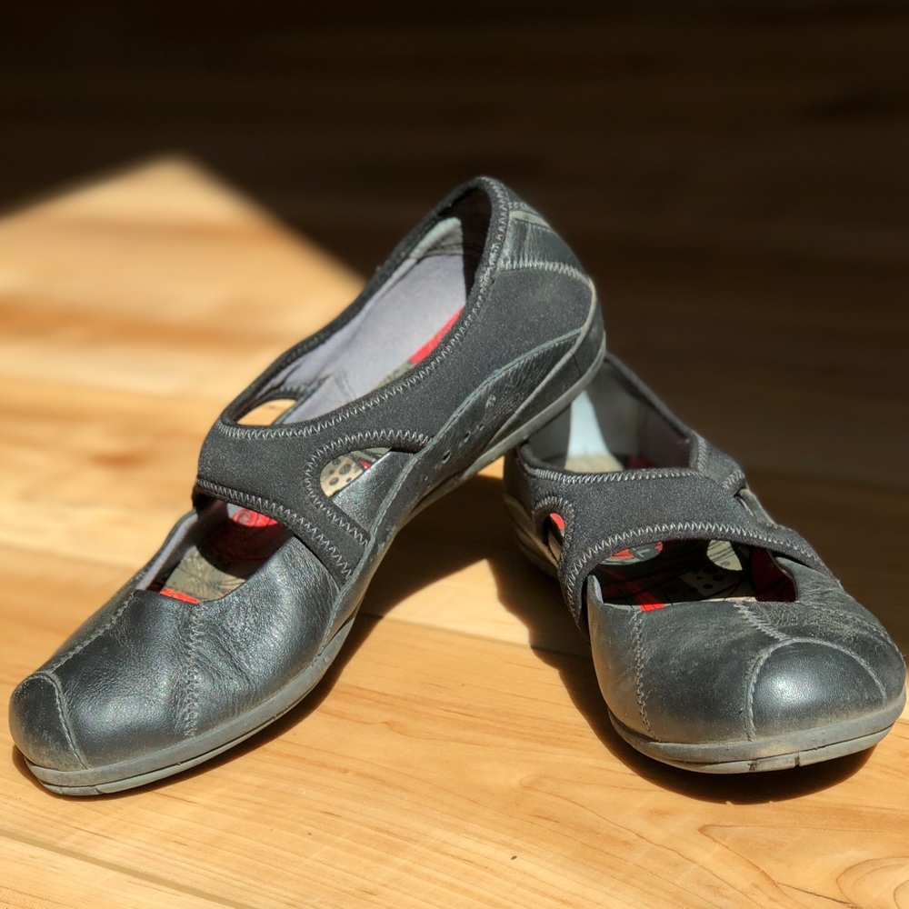 Merrell Plie Black Mary Jane Ballet Flat Women’s Shoes